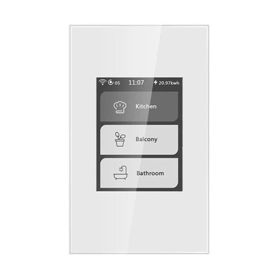 LCD „WiFi“ tinklelio „Tuya Smart Switch“